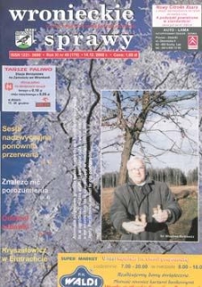 Wronieckie Sprawy 2000.12.14 R.11 Nr49(179)