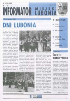 Informator Miejski Lubonia 2000.05 Nr5(14)