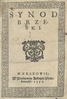 Synod Brzeski