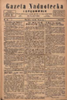 Gazeta Nadnotecka i Orędownik: pismo poświęcone sprawie polskiej na ziemi nadnoteckiej 1924.07.01 R.4 Nr148