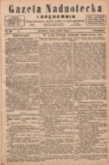 Gazeta Nadnotecka i Orędownik: pismo poświęcone sprawie polskiej na ziemi nadnoteckiej 1924.07.09 R.4 Nr155