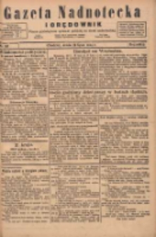 Gazeta Nadnotecka i Orędownik: pismo poświęcone sprawie polskiej na ziemi nadnoteckiej 1924.07.23 R.4 Nr167