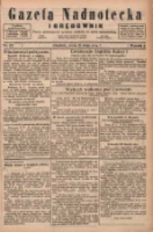 Gazeta Nadnotecka i Orędownik: pismo poświęcone sprawie polskiej na ziemi nadnoteckiej 1924.05.28 R.4 Nr122