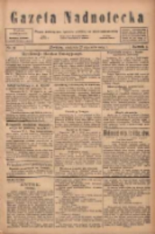 Gazeta Nadnotecka: pismo poświęcone sprawie polskiej na ziemi nadnoteckiej 1924.01.27 R.4 Nr22