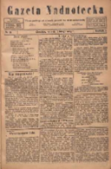 Gazeta Nadnotecka: pismo poświęcone sprawie polskiej na ziemi nadnoteckiej 1924.02.12 R.4 Nr34