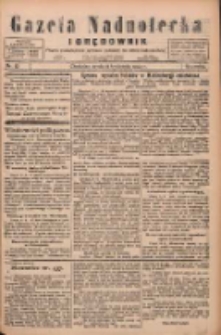 Gazeta Nadnotecka i Orędownik: pismo poświęcone sprawie polskiej na ziemi nadnoteckiej 1924.04.09 R.4 Nr83