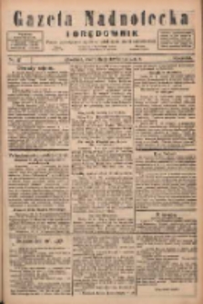 Gazeta Nadnotecka i Orędownik: pismo poświęcone sprawie polskiej na ziemi nadnoteckiej 1924.04.13 R.4 Nr87
