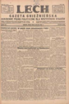 Lech. Gazeta Gnieźnieńska: codzienne pismo polityczne dla wszystkich stanów 1931.03.18 R.32 Nr63