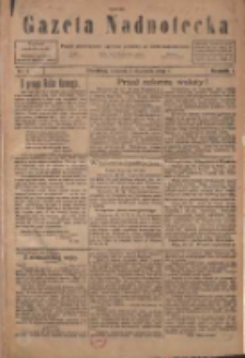 Gazeta Nadnotecka: pismo poświęcone sprawie polskiej na ziemi nadnoteckiej 1924.01.01 R.4 Nr1