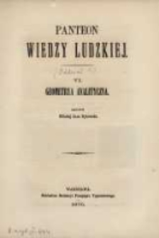 Geometrya analityczna