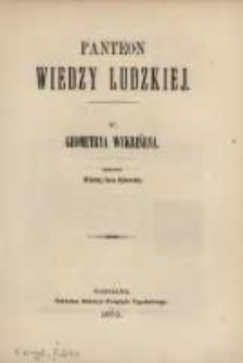 Geometrya wykreślna