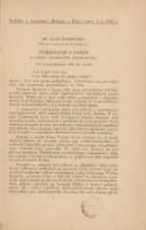 Pojednanie z lasem: (z cyklu: zagadnienia fizjotaktyki); The reconciliation with the wood