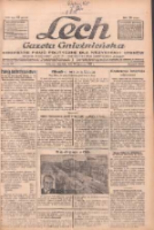 Lech.Gazeta Gnieźnieńska: codzienne pismo polityczne dla wszystkich stanów. Dodatki: tygodniowy "Lechita" i powieściowy oraz dwutygodnik "Leszek" 1932.04.10 R.33 Nr83