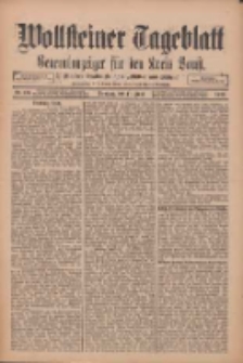 Wollsteiner Tageblatt: Generalanzeiger für den Kreis Bomst: mit der Gratis-Beilage: "Blätter und Blüten" 1912.06.11 Nr134