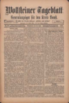 Wollsteiner Tageblatt: Generalanzeiger f&uuml;r den Kreis Bomst: mit der Gratis-Beilage: "Bl&auml;tter und Bl&uuml;ten" 1912.06.15 Nr138