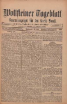 Wollsteiner Tageblatt: Generalanzeiger für den Kreis Bomst: mit der Gratis-Beilage: "Blätter und Blüten" 1912.06.18 Nr140