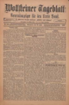 Wollsteiner Tageblatt: Generalanzeiger für den Kreis Bomst: mit der Gratis-Beilage: "Blätter und Blüten" 1912.06.29 Nr150