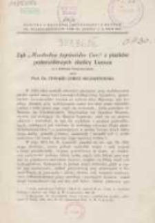 Ząb "Mastodon tapiroides Cuv." z piasków poderwiliowych okolicy Lwowa