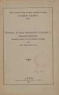 Materyały do fauny skorupiaków krajowych; (Contribution à l'étude de la faune des Ostracodes de la Pologne) 1 Ostracoda - małżoraczki