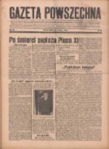 Gazeta Powszechna 1939.02.14 R.22 Nr36