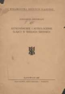 Astronomowie i astrologowie śląscy w wiekach średnich
