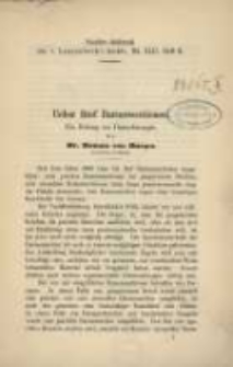 Ueber fünf Darmresectionen. Ein Beitrag zur Darmchirurgie.