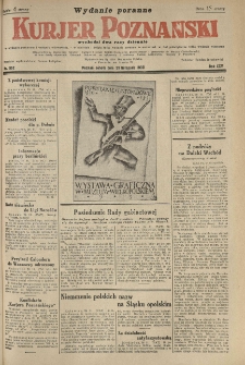 Kurier Poznański 1930.11.29 R.25 nr 552