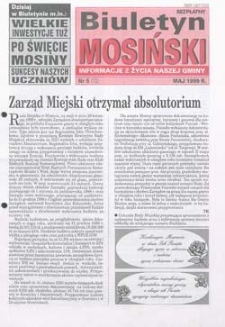 Biuletyn Mosiński 1999.05 Nr5(72)