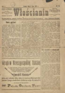Włościanin: tygodnik polityczny, społeczny, oświatowy poświęcony sprawom ludu włościańskiego: organ "Zjednoczenia Włościan" 1920.07.04 R.2 Nr25