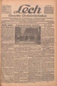 Lech.Gazeta Gnieźnieńska: codzienne pismo polityczne dla wszystkich stan&oacute;w. Dodatki: tygodniowy "Lechita" i powieściowy oraz dwutygodnik "Leszek" 1933.01.15 R.34 Nr12