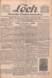Lech.Gazeta Gnieźnieńska: codzienne pismo polityczne dla wszystkich stan&oacute;w. Dodatki: tygodniowy "Lechita" i powieściowy oraz dwutygodnik "Leszek" 1933.01.26 R.34 Nr21