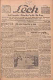 Lech.Gazeta Gnieźnieńska: codzienne pismo polityczne dla wszystkich stan&oacute;w. Dodatki: tygodniowy "Lechita" i powieściowy oraz dwutygodnik "Leszek" 1933.01.29 R.34 Nr24