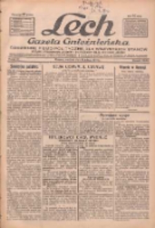 Lech.Gazeta Gnieźnieńska: codzienne pismo polityczne dla wszystkich stan&oacute;w. Dodatki: tygodniowy "Lechita" i powieściowy oraz dwutygodnik "Leszek" 1933.02.19 R.34 Nr41