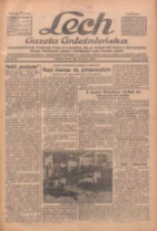 Lech.Gazeta Gnieźnieńska: codzienne pismo polityczne dla wszystkich stan&oacute;w. Dodatki: tygodniowy "Lechita" i powieściowy oraz dwutygodnik "Leszek" 1933.03.15 R.34 Nr61