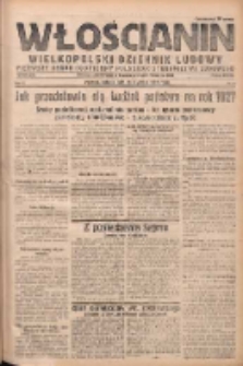Włościanin: wielkopolski dziennik ludowy: pierwszy organ codzienny Polskiego Stronnictwa Ludowego 1927.01.29 R.9 Nr23