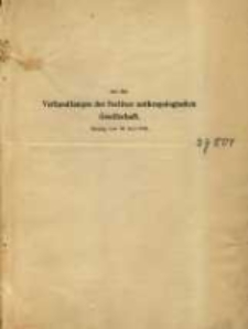 Hr. Sanitätsrath Dr. Koehler in Posen übersendet unter dem 10. Juni folgende Mittheilung über Feuerstein-Schlagstätten im Posenschen.
