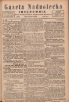 Gazeta Nadnotecka i Orędownik: pismo poświęcone sprawie polskiej na ziemi nadnoteckiej 1925.07.21 R.5 Nr166