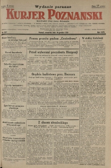 Kurier Poznański 1931.12.10 R.26 nr 567