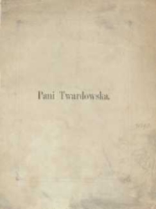 Pani Twardowska : ballada Adama Mickiewicza ; z il. A. Zaleskiego, wykonanemi na miedzi przez S. Łukomskiego.