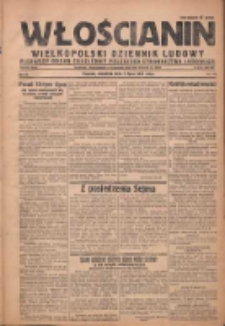 Włościanin: wielkopolski dziennik ludowy: pierwszy organ codzienny Polskiego Stronnictwa Ludowego 1927.07.03 R.9 Nr149