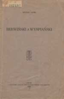 Berwiński a Wyspiański