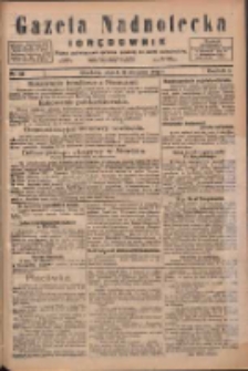 Gazeta Nadnotecka i Orędownik: pismo poświęcone sprawie polskiej na ziemi nadnoteckiej 1925.08.28 R.5 Nr198