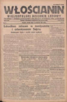 Włościanin: wielkopolski dziennik ludowy: pierwszy organ codzienny Polskiego Stronnictwa Ludowego 1927.09.17 R.9 Nr213
