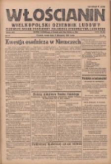 Włościanin: wielkopolski dziennik ludowy: pierwszy organ codzienny Polskiego Stronnictwa Ludowego 1927.11.09 R.9 Nr257