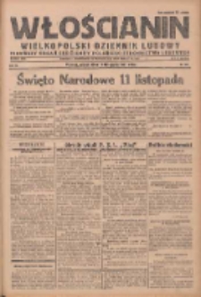 Włościanin: wielkopolski dziennik ludowy: pierwszy organ codzienny Polskiego Stronnictwa Ludowego 1927.11.11 R.9 Nr259