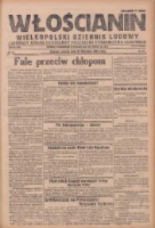 Włościanin: wielkopolski dziennik ludowy: pierwszy organ codzienny Polskiego Stronnictwa Ludowego 1927.11.22 R.9 Nr268