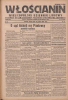 Włościanin: wielkopolski dziennik ludowy: pierwszy organ codzienny Polskiego Stronnictwa Ludowego 1927.12.13 R.9 Nr285