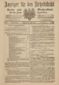 Anzeiger für den Netzedistrikt Kreis- und Wochenblatt für den Kreis Czarnikau 1900.02.27 Jg.48 Nr24