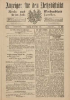 Anzeiger für den Netzedistrikt Kreis- und Wochenblatt für den Kreis Czarnikau 1900.03.01 Jg.48 Nr25