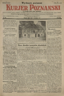 Kurier Poznański 1931.09.01 R.26 nr 397